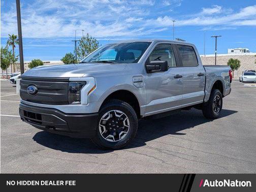 Iconic Silver Metallic 2023 Ford F-150 Lightning Pro