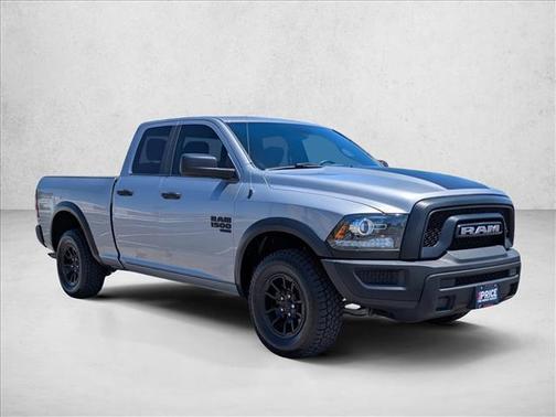 Billet Silver Metallic Clearcoat 2022 RAM 1500 Classic Warlock Quad Cab 4x4 6'4' Box