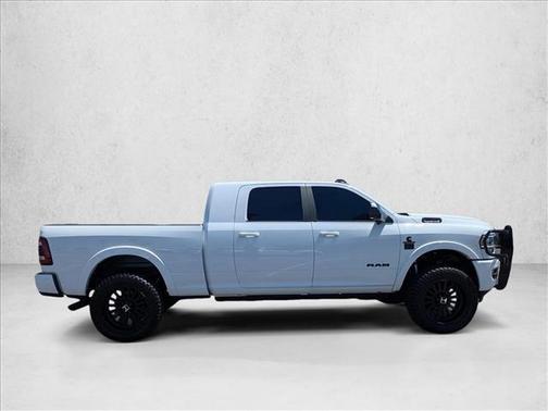 Bright White Clearcoat 2021 RAM 3500 Laramie Mega Cab 4x4 6'4' Box