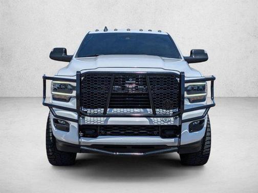 Bright White Clearcoat 2021 RAM 3500 Laramie Mega Cab 4x4 6'4' Box