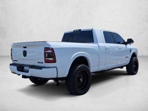 Bright White Clearcoat 2021 RAM 3500 Laramie Mega Cab 4x4 6'4' Box
