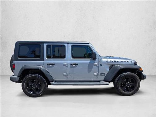 Billet Silver Metallic Clearcoat 2021 Jeep Wrangler Unlimited Sport Altitude