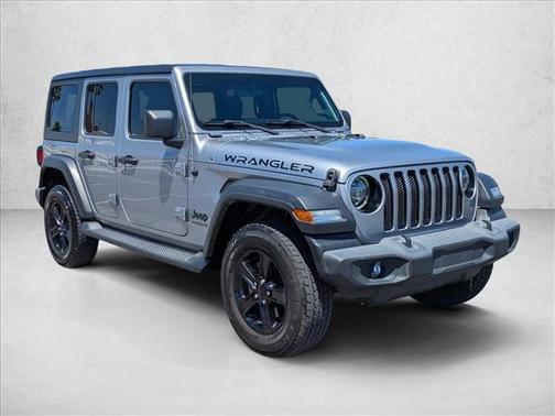 Billet Silver Metallic Clearcoat 2021 Jeep Wrangler Unlimited Sport Altitude