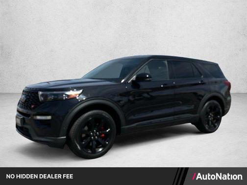 Agate Black Metallic 2022 Ford Explorer ST