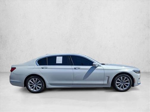 Mineral White Metallic 2020 BMW 740 740i