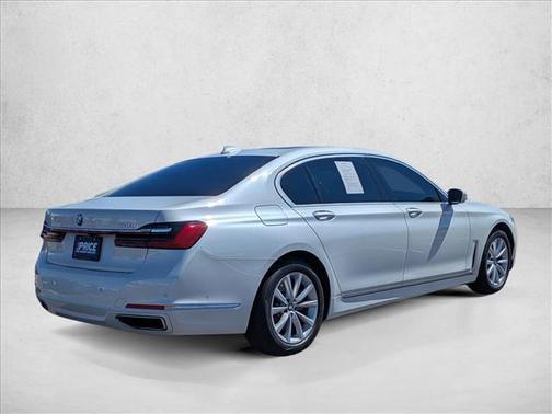 Mineral White Metallic 2020 BMW 740 740i