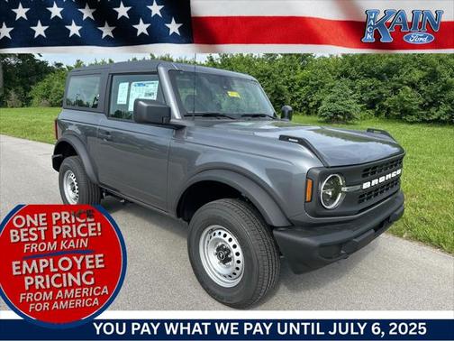 2025 Ford Bronco BASE 2 DOOR 4X4
