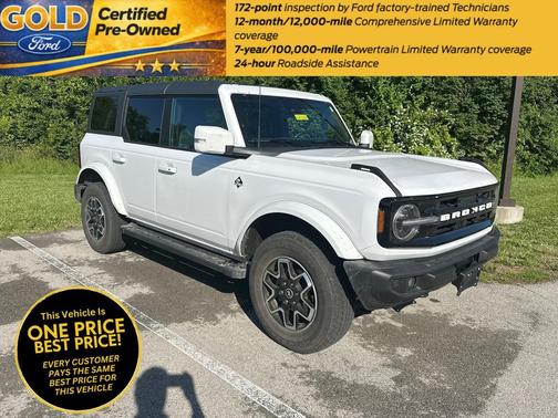 Oxford White 2024 Ford Bronco Outer Banks