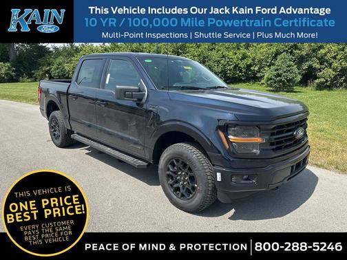 Antimatter Blue Metallic 2026 Ford F-150 XLT