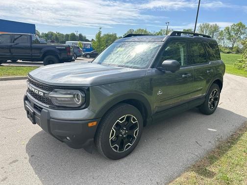 Carbonized Gray 2025 Ford Bronco Sport Outer Banks