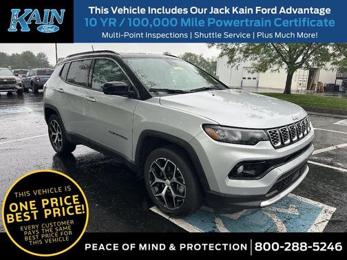 Silver Zynith Metallic Clearcoat 2024 Jeep Compass Limited