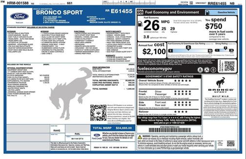 2024 Ford Bronco Sport Big Bend