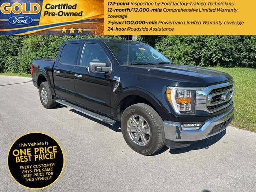 Agate Black Metallic 2023 Ford F-150 XLT