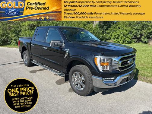 Agate Black Metallic 2023 Ford F-150 XLT