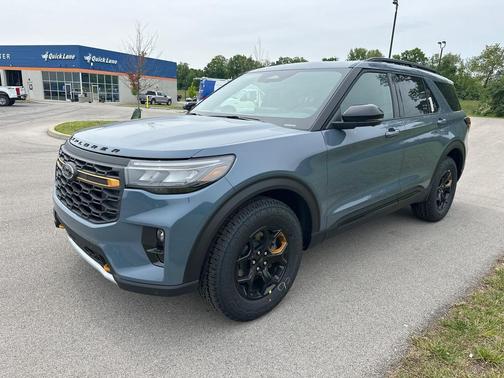 Vapor Blue Metallic 2026 Ford Explorer Tremor