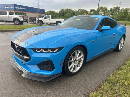 Grabber Blue Metallic 2024 Ford Mustang GT Premium