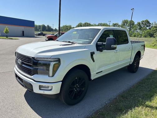 Star White Metallic Tri-Coat 2026 Ford F-150 Platinum
