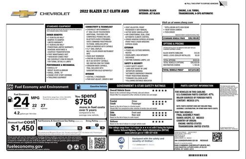 2022 Chevrolet Blazer 2LT