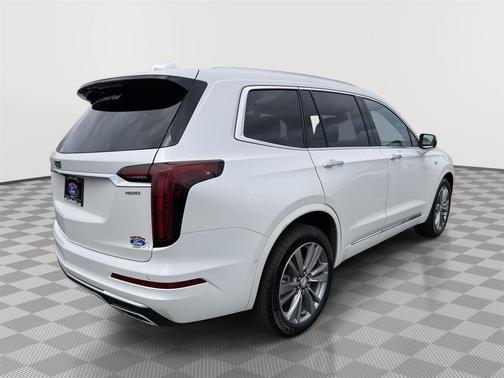 Crystal White Tricoat 2024 Cadillac XT6 Premium Luxury AWD