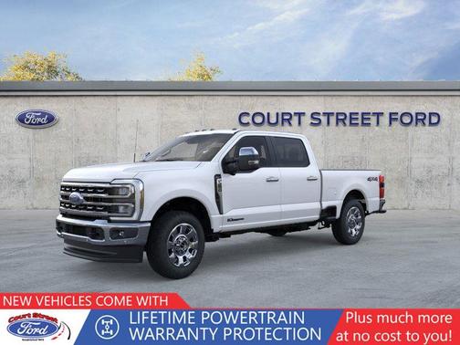 Star White Metallic Tri-Coat 2026 Ford F-250 Lariat