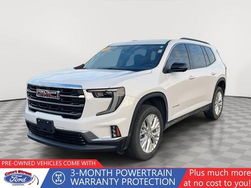 Summit White 2024 GMC Acadia Elevation