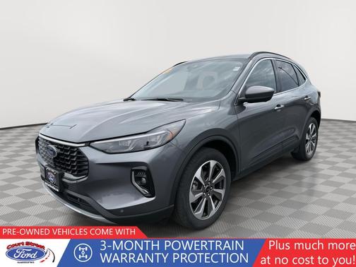 Carbonized Gray 2023 Ford Escape Platinum