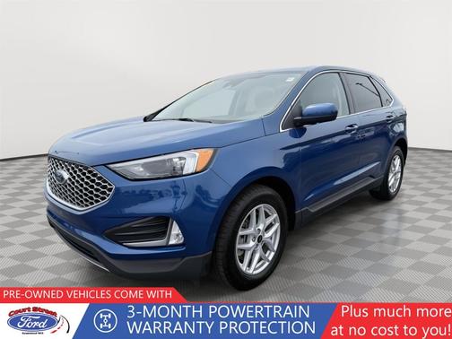 Atlas Blue 2024 Ford Edge SEL