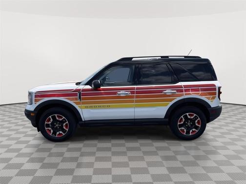 Oxford White 2024 Ford Bronco Sport Free Wheeling
