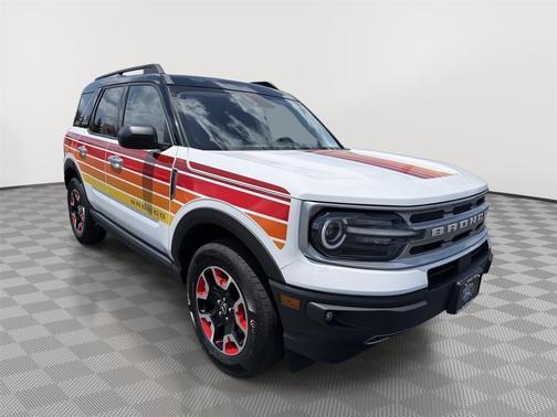 Oxford White 2024 Ford Bronco Sport Free Wheeling
