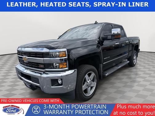 Black 2016 Chevrolet Silverado 2500 LTZ