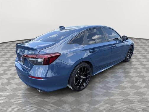 Blue Lagoon Pearl 2025 Honda Civic Sport