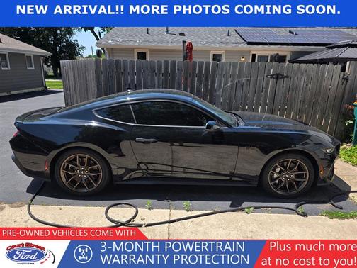 Shadow Black 2024 Ford Mustang GT Premium