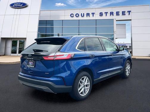 Atlas Blue 2023 Ford Edge SEL