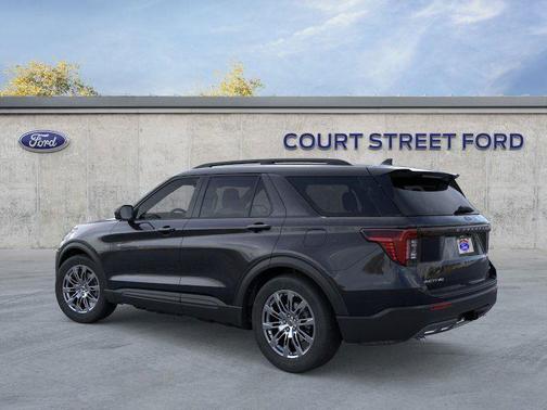 Agate Black Metallic 2026 Ford Explorer Active