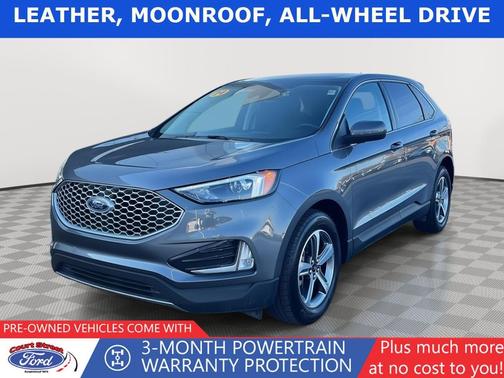 Carbonized Gray Metallic 2024 Ford Edge SEL
