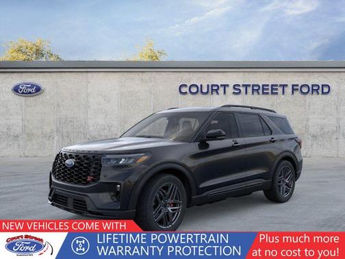 Agate Black Metallic 2026 Ford Explorer ST