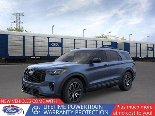Vapor Blue Metallic 2026 Ford Explorer ST-Line