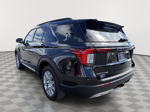 Agate Black 2025 Ford Explorer Active