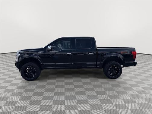 Shadow Black 2018 Ford F-150 Platinum