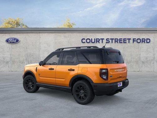 Orange Fury Metallic Tri-Coat 2026 Ford Bronco Sport Badlands