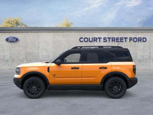 Orange Fury Metallic Tri-Coat 2026 Ford Bronco Sport Badlands
