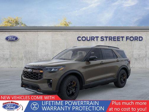 Marsh Gray 2026 Ford Explorer Tremor