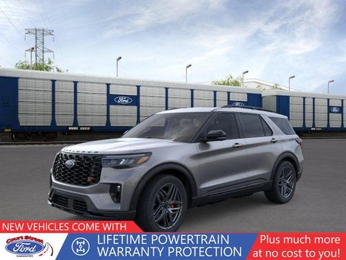 Carbonized Gray Metallic 2026 Ford Explorer ST