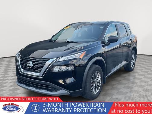 Super Black 2023 Nissan Rogue S