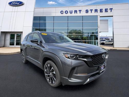 Machine Gray Metallic 2025 Mazda CX-50 Hybrid Premium Plus Package