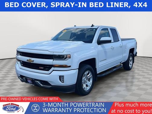 Summit White 2019 Chevrolet Silverado 1500 2LT