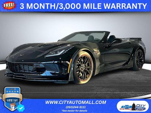 Black 2016 Chevrolet Corvette Z06