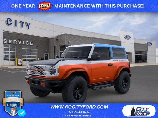 Oxford White 2025 Ford Bronco Stroppe Edition