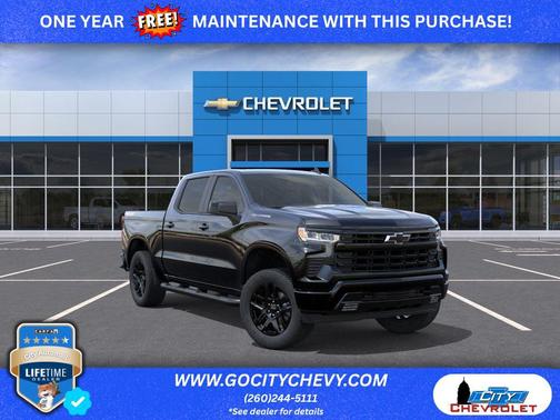 Black 2026 Chevrolet Silverado 1500 RST