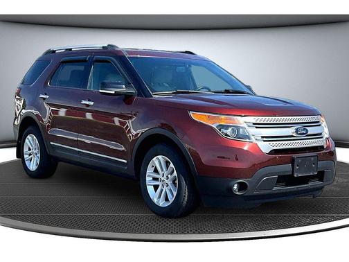 Bronze Fire Metallic Tinted Clearcoat 2015 Ford Explorer XLT